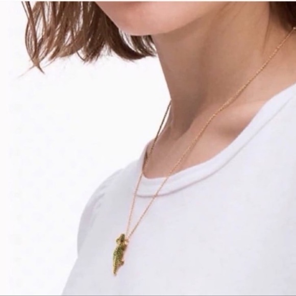 $78 Kate Spade Swamped Alligator Pendant - Picture 2 of 5